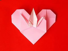 折纸心形的方法 折纸心的方法大全