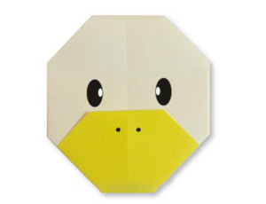 折纸鸭子的方法 鸭子的折法图解
