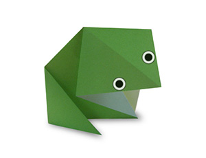 青蛙折纸图解