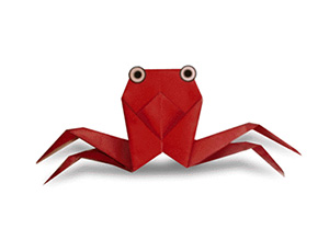 螃蟹折纸图解