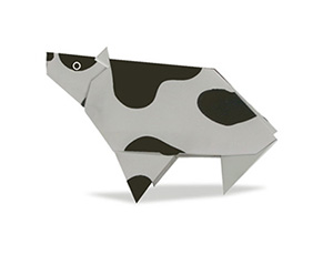 奶牛折图