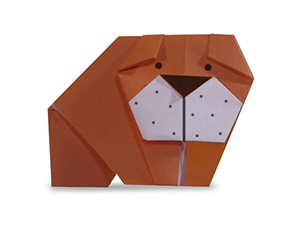 沙皮狗的折纸图解