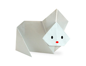 兔子2的折纸图解