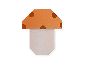 蘑菇折纸图解