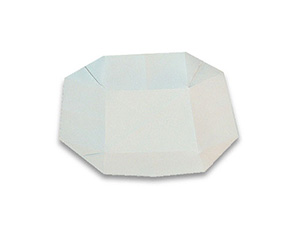 盘子折纸技巧