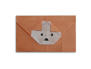 小狗形状的信封
