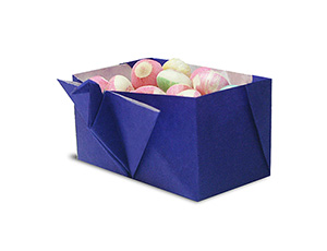 小鸟形状的糖果盒折纸