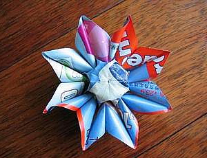 太阳花的手工折纸 太阳花的折纸方法