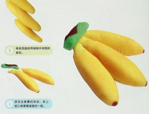 儿童黏土教程：香蕉