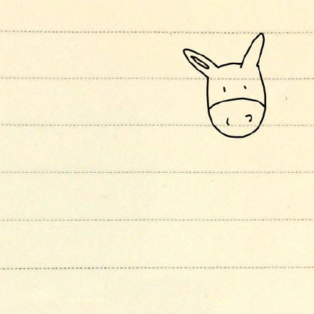 简笔画可爱小毛驴的图片步骤