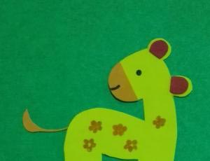 教你用海绵纸制作儿童创意粘贴画可爱的小鹿详细方法