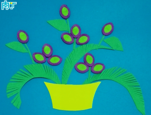 用彩色海绵纸制作儿童手工艺品漂亮的小花朵详细教程