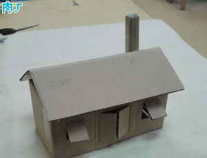 教你用废弃的纸盒制作漂亮的纸房子图片解析