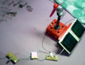 阳能小风扇 DIY电子科技小制作