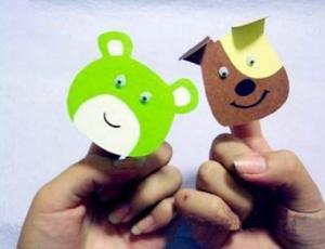 手指玩偶怎么做 用卡纸DIY有趣的儿童手指玩偶制作方法图解