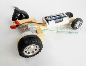 DIY儿童趣味小手工 F1方程式赛车小玩具制作教程