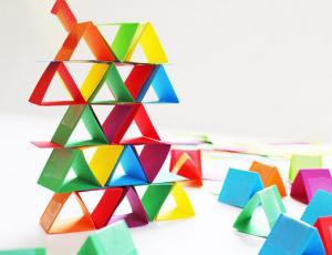 自制儿童纸积木创意DIY方法图片教程
