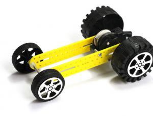 酷炫拉风的儿童手工DIY小制作 拉线赛车的图解