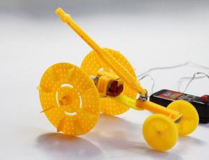 创意儿童组装小玩具 线控防空炮的详细制作教程