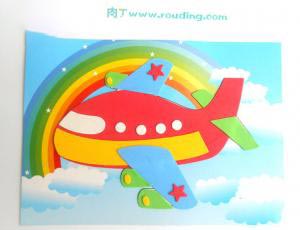 教你制作创意可爱的儿童手工立体画小飞机的详细步骤