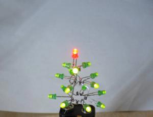 科技小制作-自制LED圣诞树