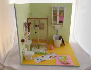 儿童手工制作纸盒小房子DIY图片大全