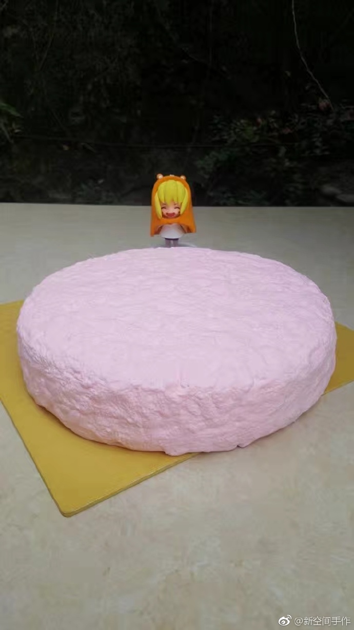 1:1比例小猪佩奇粘土蛋糕制作方法