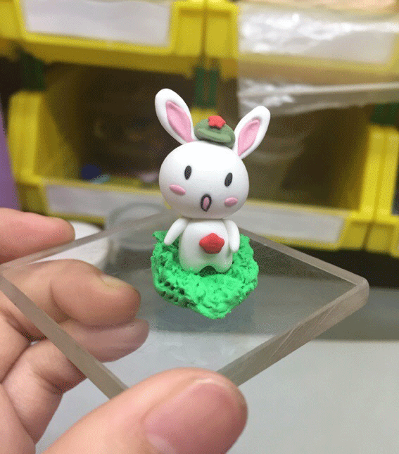 简单的那兔粘土玩偶制作教程